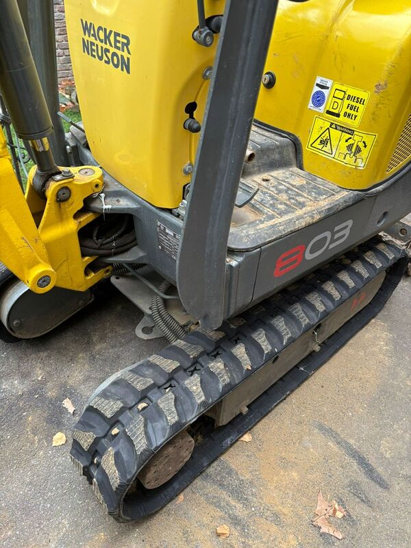 Gummiketten 180x72x37K für Wacker Neuson 803