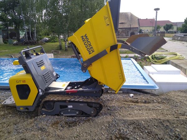 Gummiketten 180x72x37 für Wacker Neuson DT12